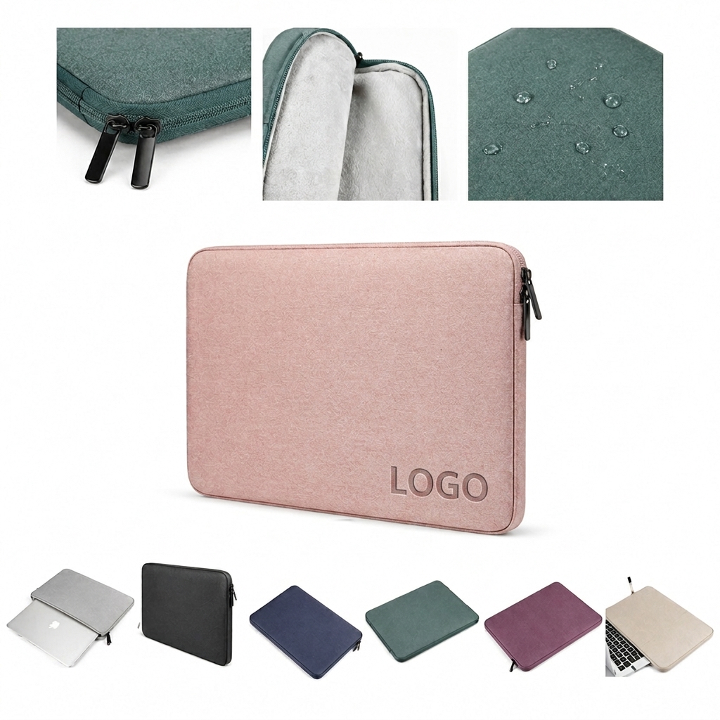 Water-Resistant Oxford Fabric Laptop Sleeve for 13 to 16 Inch Devices