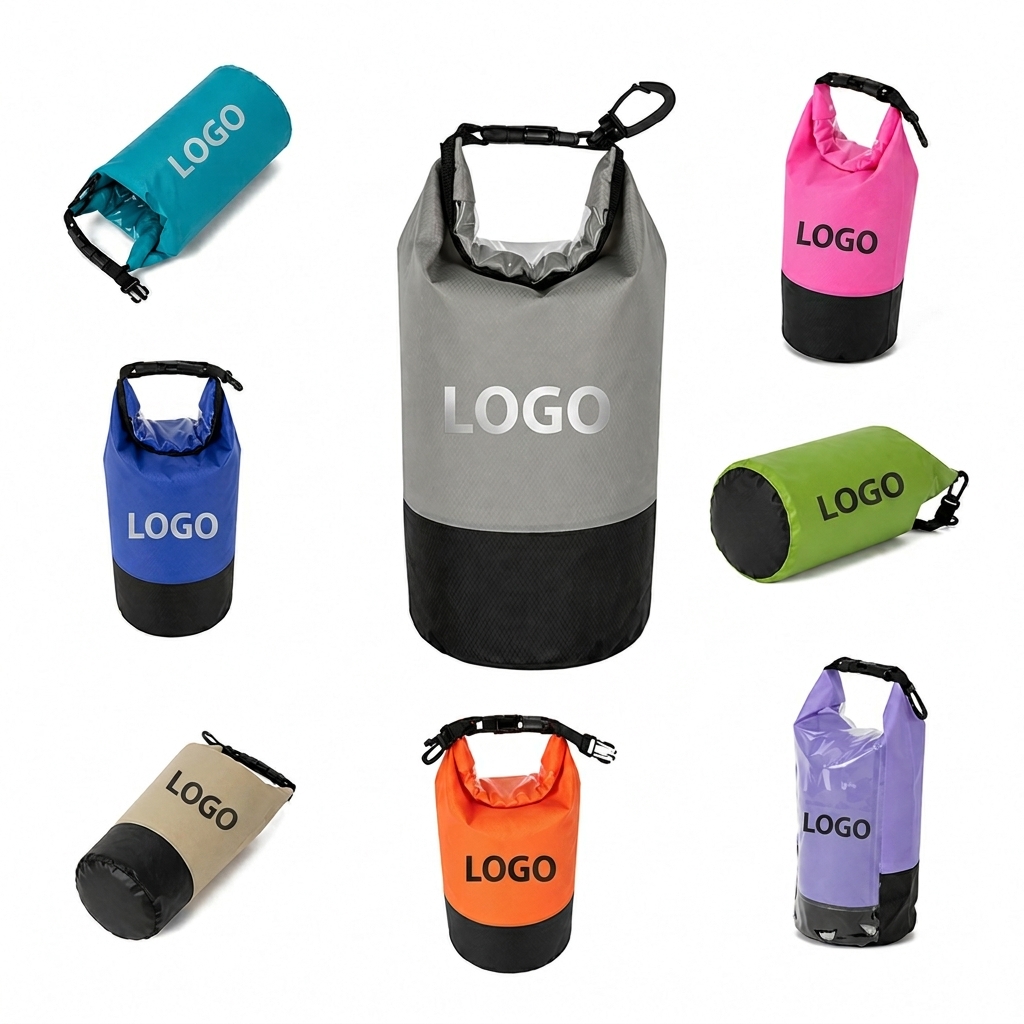 Professional 2-Liter Roll-Top Dry Bag with Clear View Panel