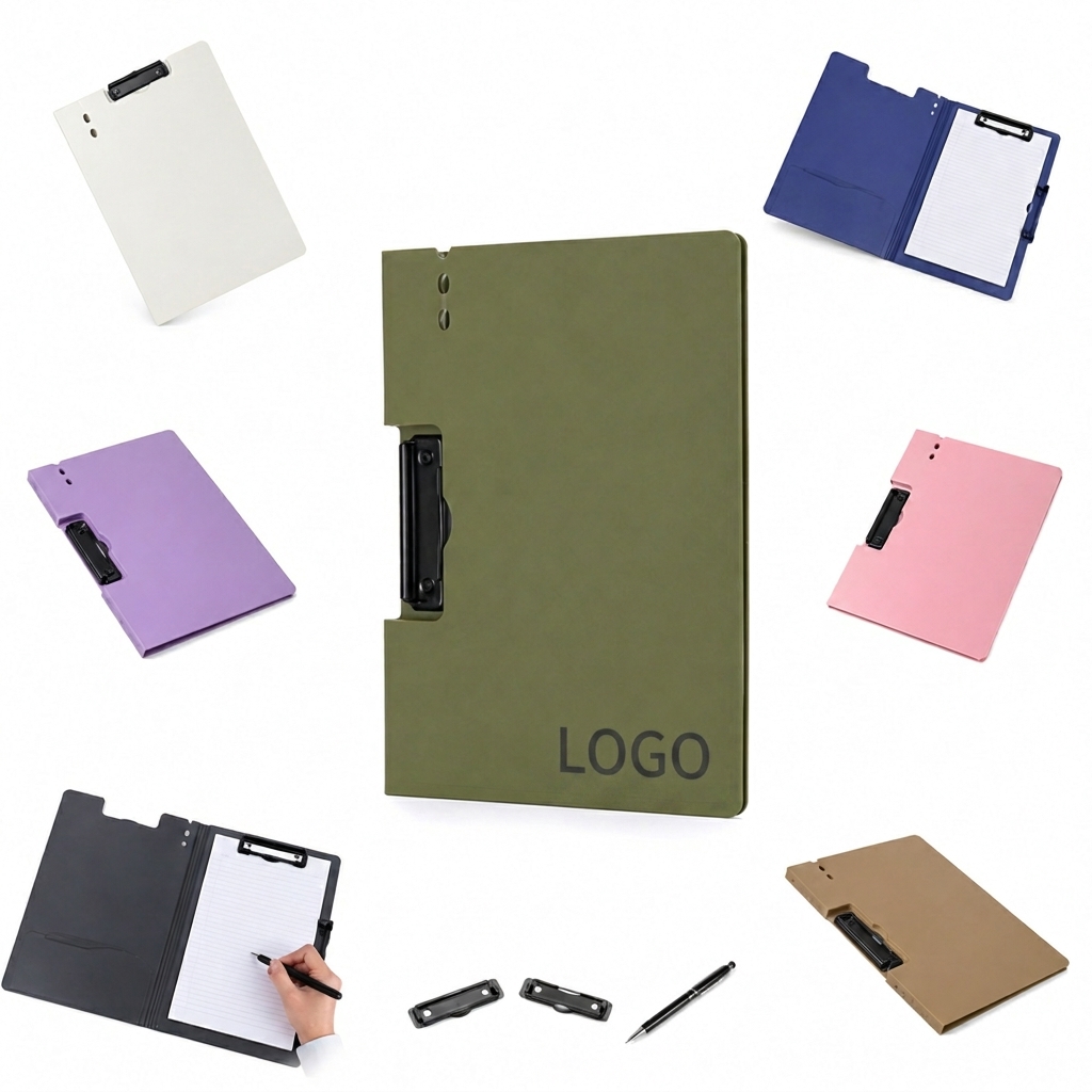 Side-Clip Rigid Polypropylene Document Portfolio