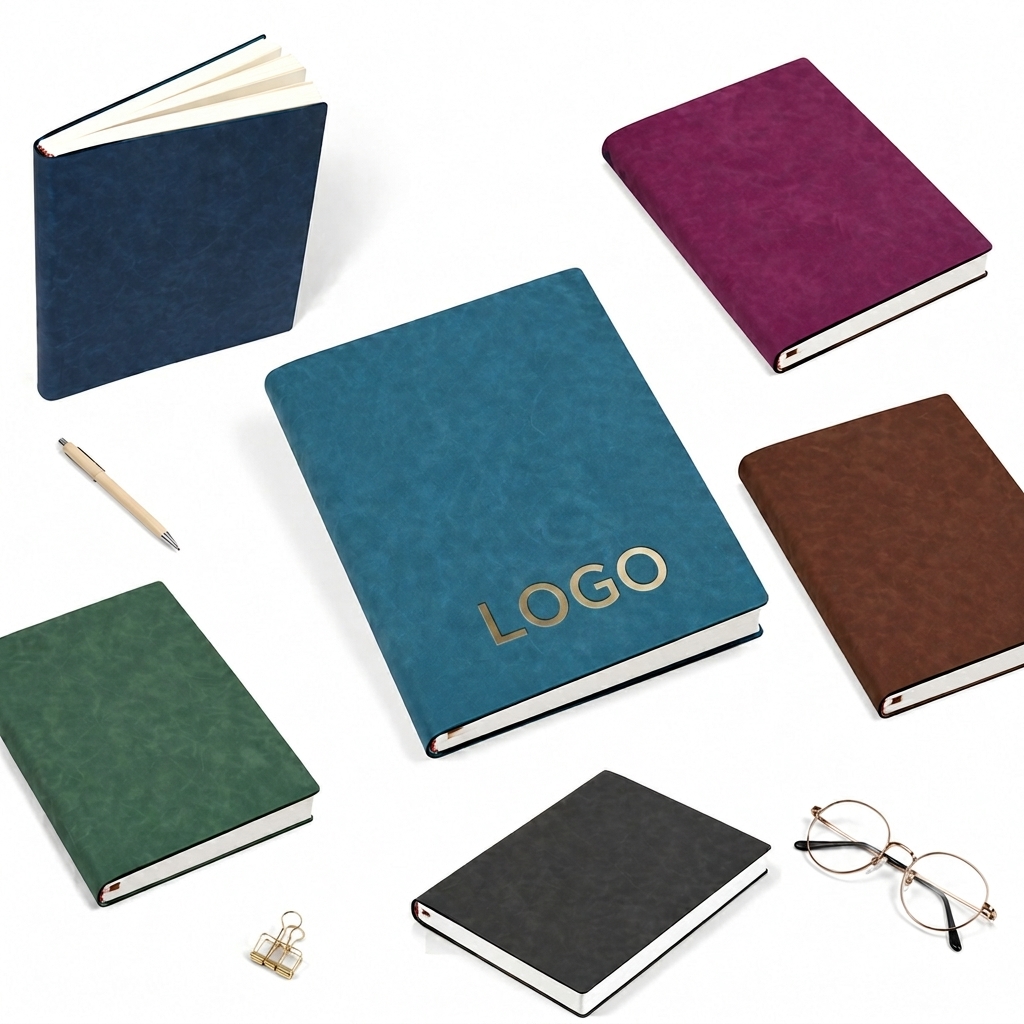 Professional A4 Vegan Leather Notebook for Sketching and Planning